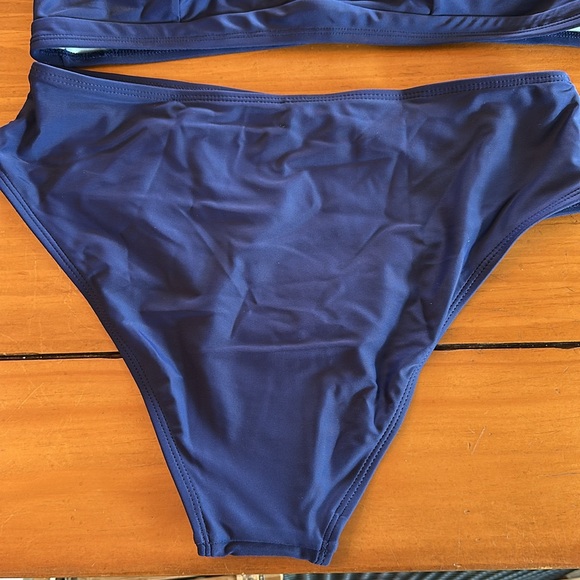 NEW Cupshe Bikini Navy - Picture 3 of 5